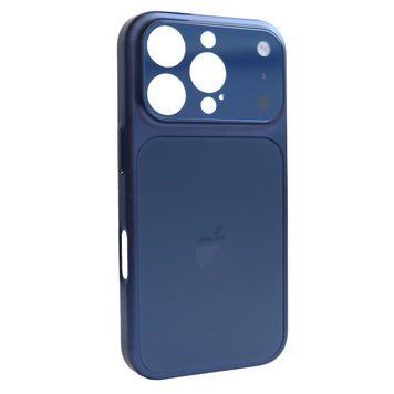 Чохол для iPhone 16 Pro Max : Syndee AG Glass MagSafe [Design 17 Series] &ndash; Dark Blue
