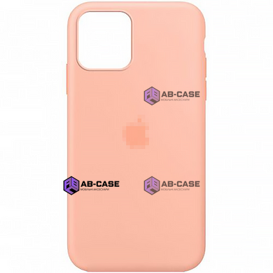 Чехол Silicone Case iPhone 14 Pro FULL (№62 Grapefruit)
