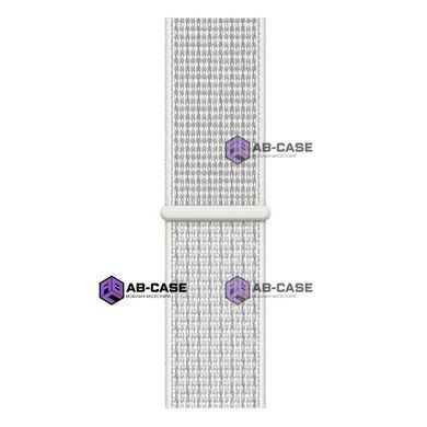 Ремінець для Apple Watch Nylon Loop нейлоновий (42mm, 44mm, 45mm, 46mm, 49mm, White)