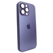 Чохол для iPhone 11 Pro : скляний матовий AG Glass Case with MagSafe із захистом камери &ndash; Deep Purple