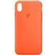 Чехол Silicone Case iPhone X/Xs FULL (№13 Orange)