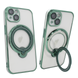 Чохол для iPhone 14 Plus Clear Shining Holder with MagSafe Green