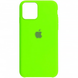 Чехол Silicone Case для iPhone 12 | 12 pro FULL (№66 Neon Green)