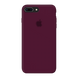 Чехол Silicone Case для iPhone 7/8 Plus FULL (№52 Marsala)