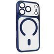 Чохол для iPhone 17 Pro Max : Titan Frame Matte PC MagSafe Case &ndash; Blue