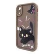Чохол для iPhone XR &ndash; Pretty Things "Kitties &ndash; Brown"