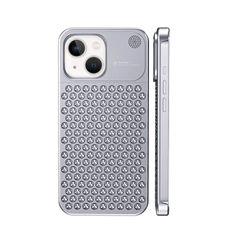 Чохол металевий для iPhone 15 Aluminium aroma Silver