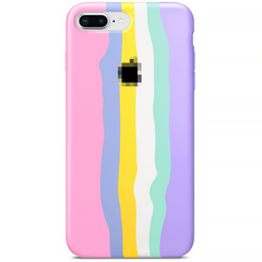 Чехол радужный Rainbow для iPhone 7/8 PLUS Pink