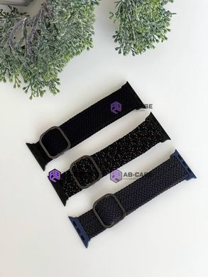 Регульований монобраслет для Apple Watch Braided Solo Loop (Red, 42mm | 44mm | 45mm | 46mm | 49mm)