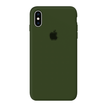Чехол Silicone Case для iPhone Xs Max FULL (№48 Virid)