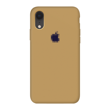 Чехол Silicone Case для iPhone XR FULL (№28 Caramel)