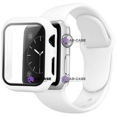 Комплект Band + Case чехол с ремешком для Apple Watch (45mm, White )
