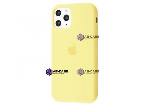 Чехол Silicone Case для iPhone 11 pro FULL (№37 Lemonade)
