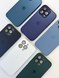 Чохол для iPhone 12 Pro : скляний матовий AG Glass Case with MagSafe із захистом камери &ndash; Deep Purple 4