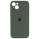 Чохол Silicone Сase для iPhone 14 Plus Full Camera №70 Cyprus green