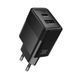 Зарядное устройство 30W (1 USB + 1 Type-C) Hoco CS112A Lounge PD+QC3.0 (Black) 3