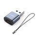 Переходник USB-A на (Type-C) Earldom ET-OT61 &mdash; Black 1