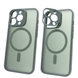 Чехол для iPhone 13 Pro Max Hybrid Camera Stand with MagSafe с подставкой Dark Green