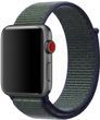 Ремешок для Apple Watch Nylon Loop нейлоновый (38mm, 40mm, 41mm, [42mm Series 10/11], Dark Blue)