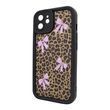 Чохол для iPhone 11 &ndash; Pretty Things "Leopard & Bows &ndash; Black"