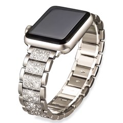 Ремінець Swarovski Steel Band на Apple Watch (38mm, 40mm, 41mm, 42mm Series 10 - Starlight)