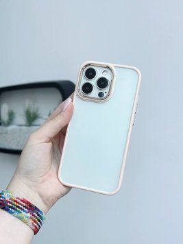 Чохол матовий для iPhone 14 Plus MATT Crystal Guard Case Pink Sand