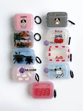 Чехол для AirPods 1/2 Print Case Happy