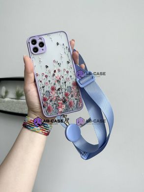 Ремешок для телефона на шею под чехол Light Purple