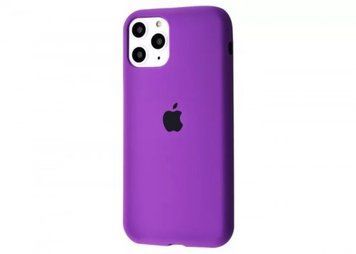 Чехол Silicone Case для iPhone 11 pro Max FULL (№45 Purple)