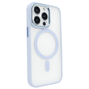 Чехол матовый для 12 Pro MATT Crystal Guard with MagSafe полупрозрачный Sierra Blue