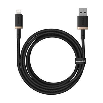 Кабель 60W (USB to Type-C) Baseus Dura Series Fast Charging &ndash; Black-Gold (2m)