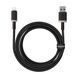 Кабель 60W (USB to Type-C) Baseus Dura Series Fast Charging &ndash; Black-Gold (2m) 1
