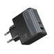 Зарядний пристрій 45W (1 USB + 1 Type-C) Hoco CS74A Star Speed PD+QC3.0 (Midnight Black) 4