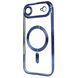 Чехол для iPhone 17 Air : Shining with MagSafe с линзами на камеру &ndash; Blue