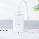 Зарядное устройство 2,4A (1 USB) XO L99 с кабелем USB - Type-C (White) 5