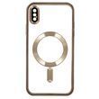 Чехол для iPhone X | XS : Shining with MagSafe с защитными линзами на камеру - Desert Gold