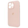 Чехол для iPhone 13 Pro : Silicone Case Full Camera &ndash; Pink Sand (№19)