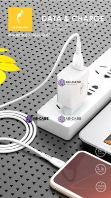 Кабель USB to Lightning 3.5A SkyDolphin Cable Black