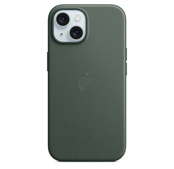 Чохол для iPhone 15 Plus FineWoven Case with MagSafe Evergreen