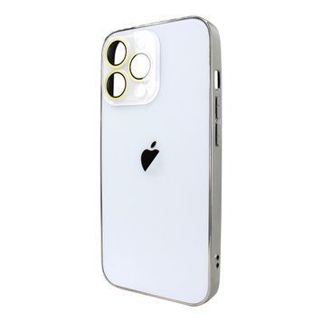 Чехол для iPhone 15 Pro Max : AG-PC Glass &ndash; White