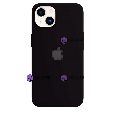 Чехол для iPhone 16 Plus Silicone Case FULL (№18 Black)