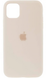 Чехол Silicone Case для iPhone 11 pro FULL (№11 Antique White)