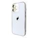 Чехол для iPhone 15 Pro Max : AG-PC Glass &ndash; White