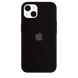 Чехол для iPhone 16 Plus Silicone Case FULL (№18 Black)