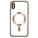 Чохол для iPhone X | XS : Shining with MagSafe із захисними лінзами на камеру - Desert Gold