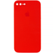 Чохол Silicone Case FULL CAMERA (square side) (на iPhone 7/8 PLUS) (Red)