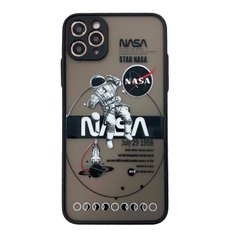 Чехол GENERATION NASA для iPhone (Летящий космонавт Black, iPhone 11 Pro)