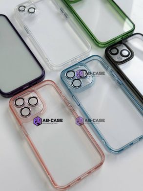 Чохол Shining на iPhone 14 Pro із захистом камери Pink