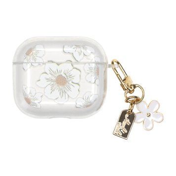 Чехол для AirPods 1/2 &mdash; Charmed Collection "Big white Flowers"
