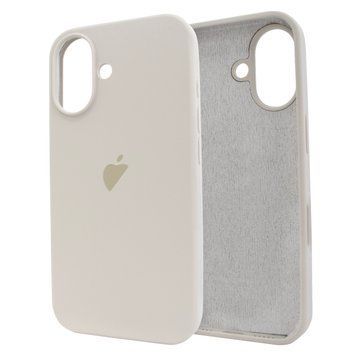 Чехол для iPhone 16 Silicone Case FULL (№10 Stone)